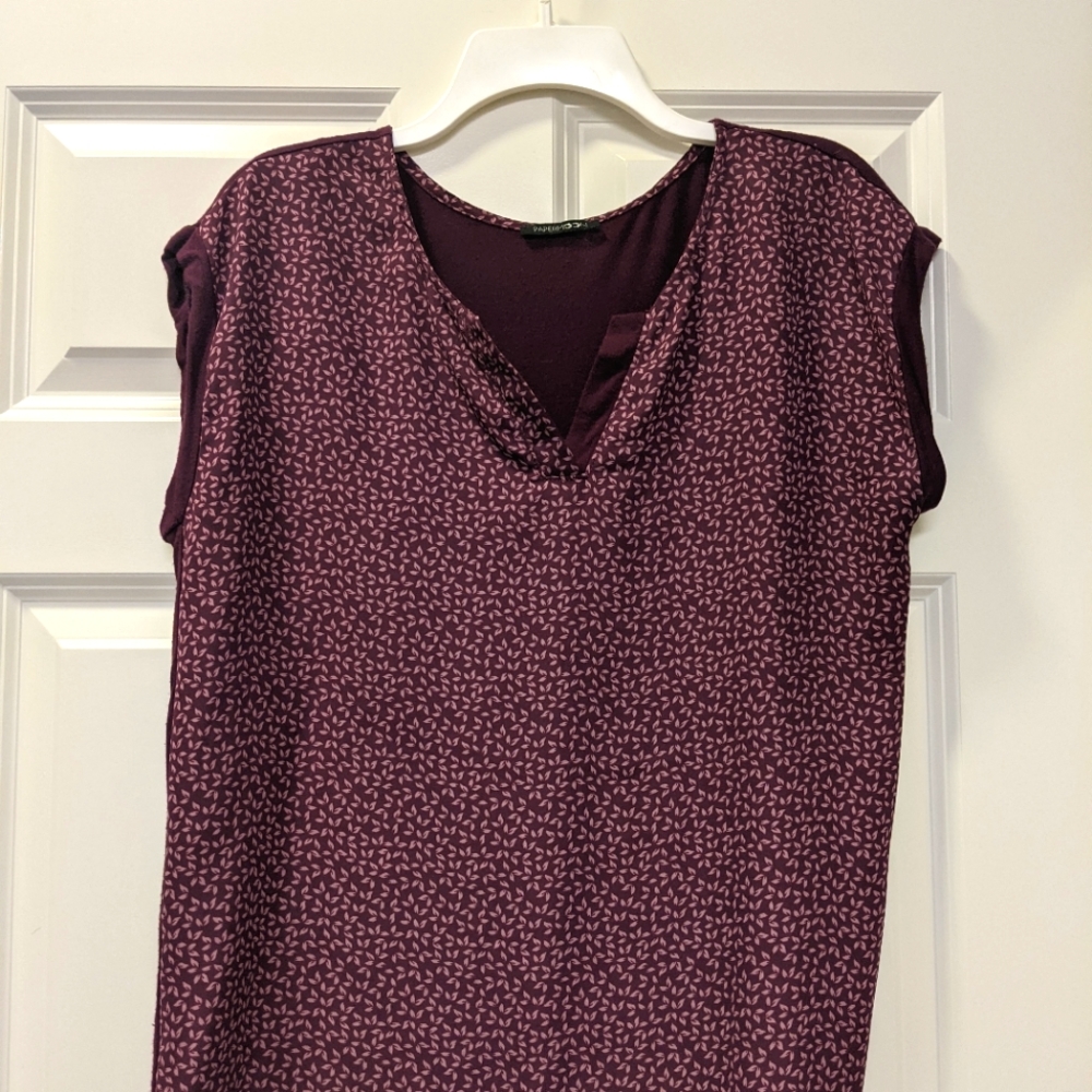 Papermoon Reece Mixed Material Top